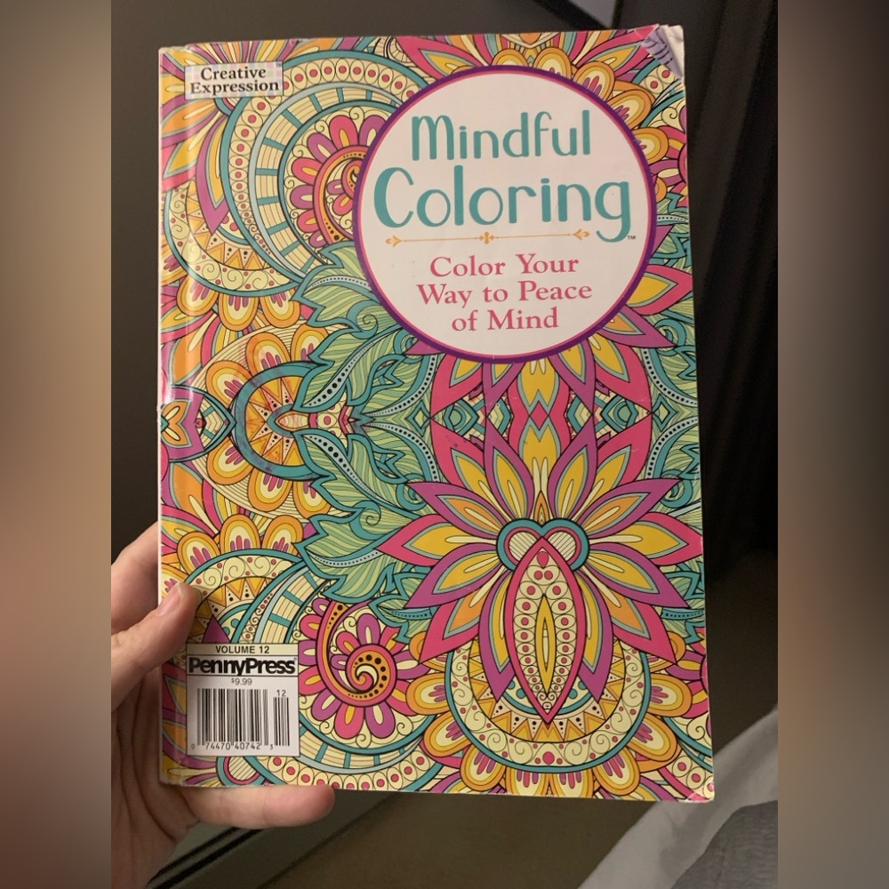 Mindful Coloring‎ Book - Multicolor